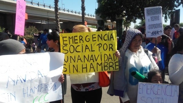 "Nos alarma a la velocidad que crecen merenderos y comedores", dijo Peña.