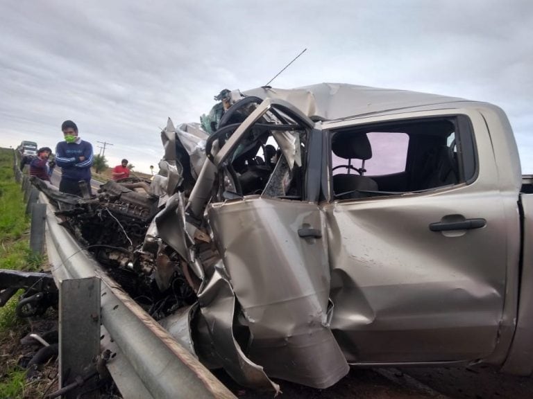 Choque Fatal en el acceso de Empedrado, Corrientes (Vía Corrientes)