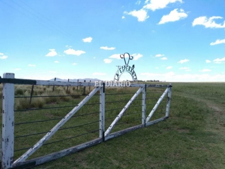 Estancia "La Esperanza", en San Luis.