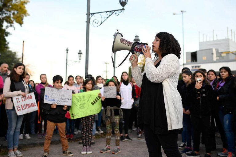 Saira Asúa, referente feminista en Alta Gracia (Facebook Alta Gracia Somos Todxs)