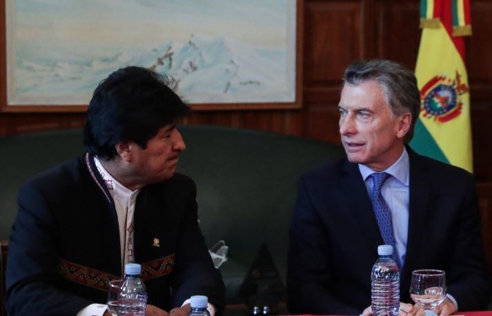 Mauricio Macri, en una reunión bilateral en abril. (Foto:Presidencia de la Nación)