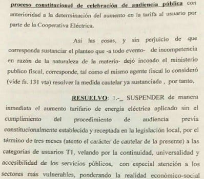 El fallo salió este martes en la localidad del sur santafesino