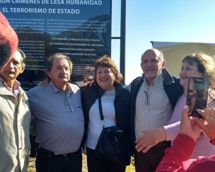 Declararon "Sitio de la Memoria" al ex destacamento de Prefectura de Santa Ana. (Foto: Twitter)