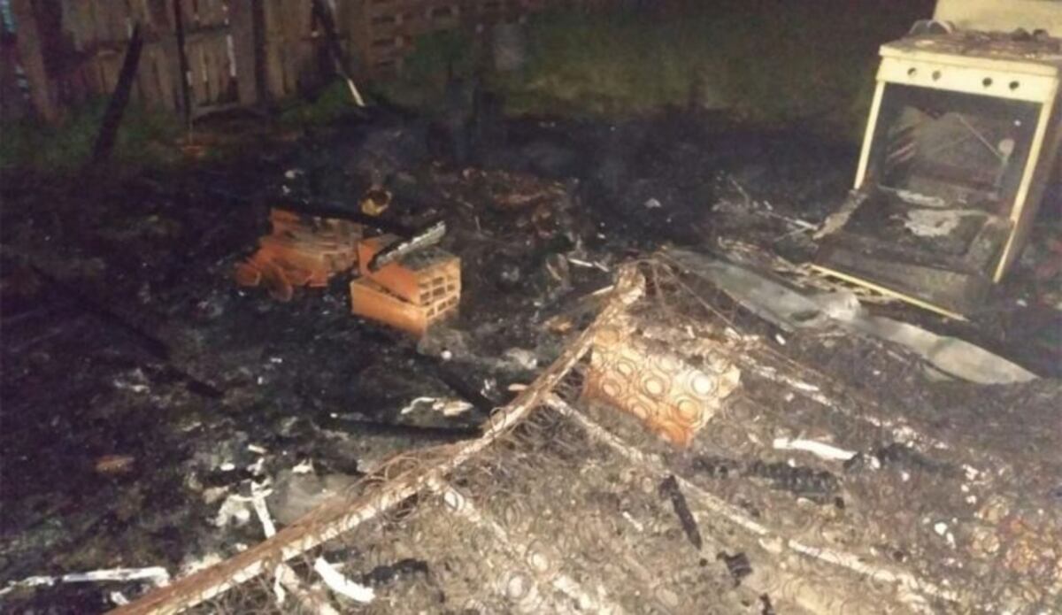 Mujer murió junto a dos hijos en un incendio