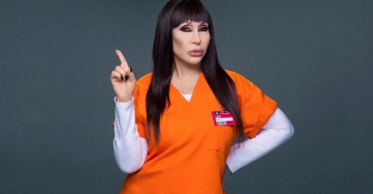 Moria Casán en la publicidad de Orange is the New Black (Foto:Netflix/Captura)