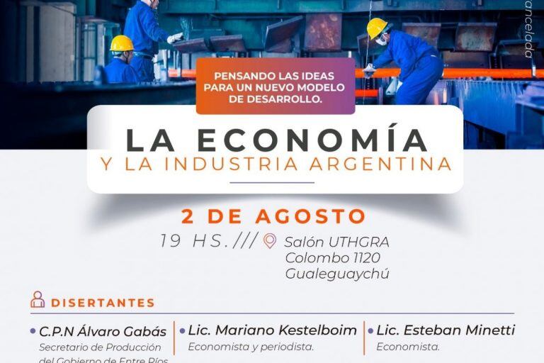 Charla de economía
Crédito: MDG