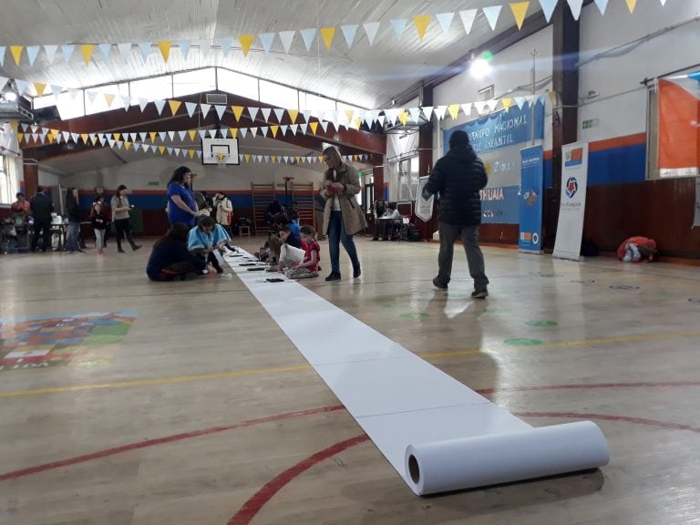 Bobinas de papel para los pequeños artistas