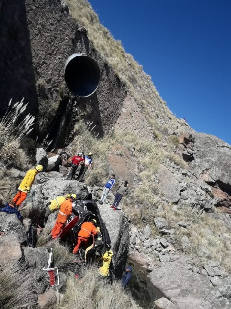 Accidente en Altas Cumbres.