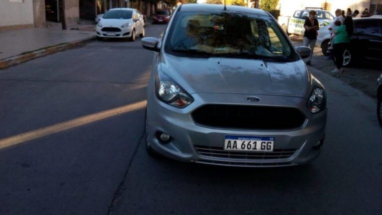 Se bajó del taxi con sus hijos y la atropellaron. Foto: Policía de San Luis.