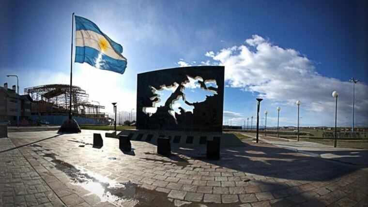 Plaza Islas Malvinas de Ushuaia