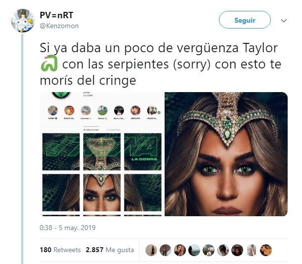 El tuit del usuario que criticó a Barón (Twitter)