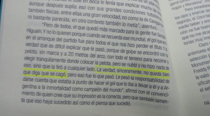 Alfio Basile fue lapidario con Gonzalo Higuaín.