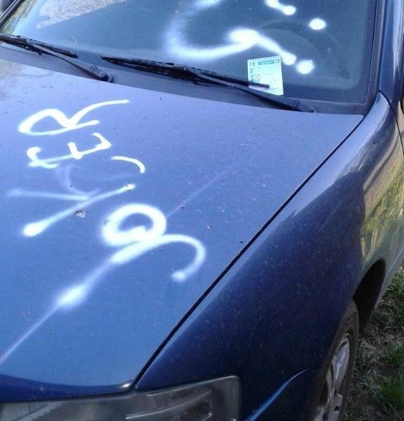 Los hechos de vandalismo ocurrieron en un barrio de Jesús María y el centro de esa ciudad.