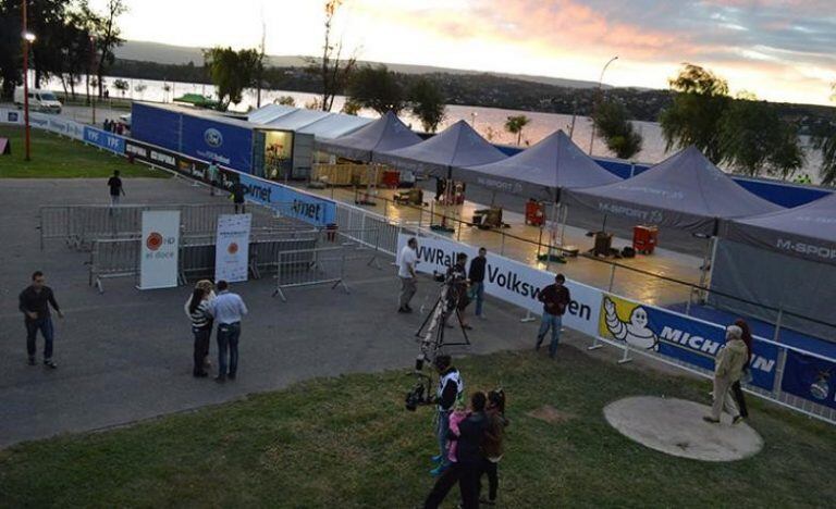 Parque de asistencia Carlos Paz. Foto Archivo.