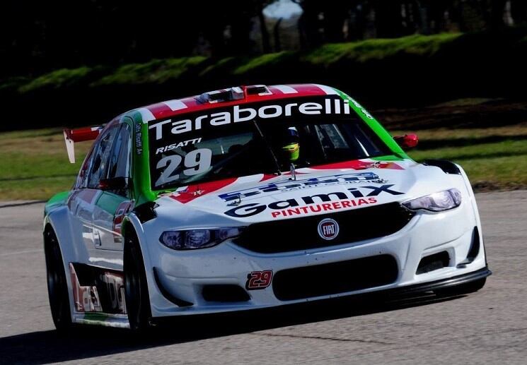 Caito Risatti se metió entre los cinco primeros en la carrera inaugural de la fecha pasada.