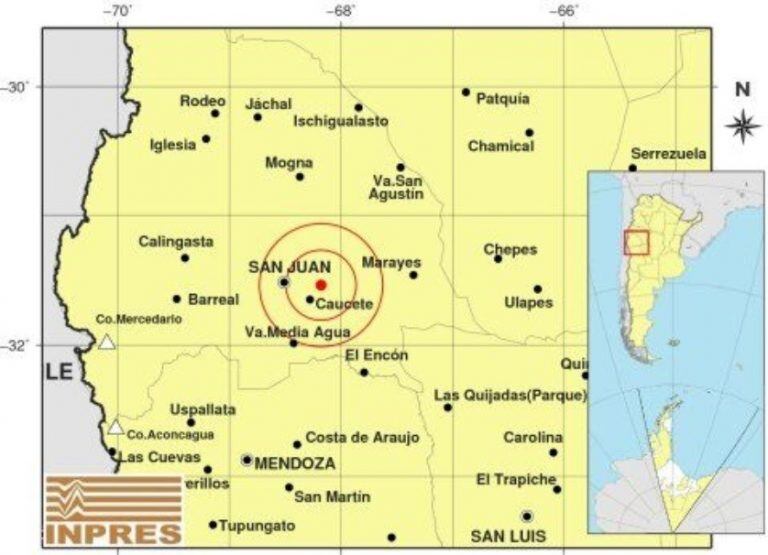 El sismo se percibió en la alta montaña.