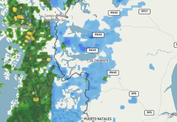 Clima en El Calafate.