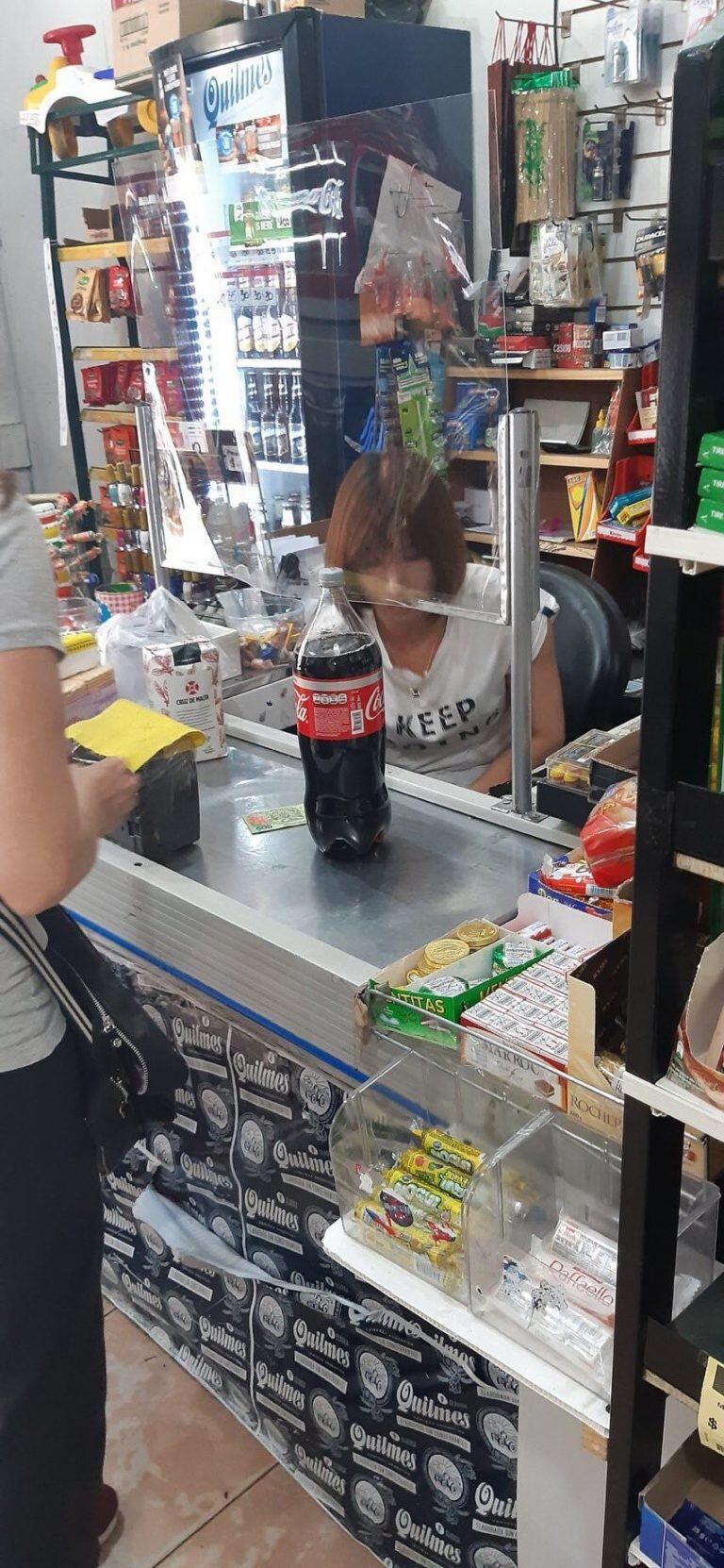 El método que utilizan en los supermercados chinos. (Twitter)