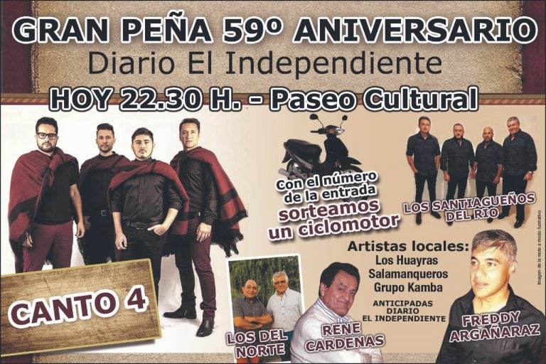 El Independiente presenta otra edición de su peña anual