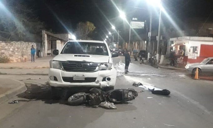 Accidente con víctima fatal en Coronel Moldes. (Policía de Salta)