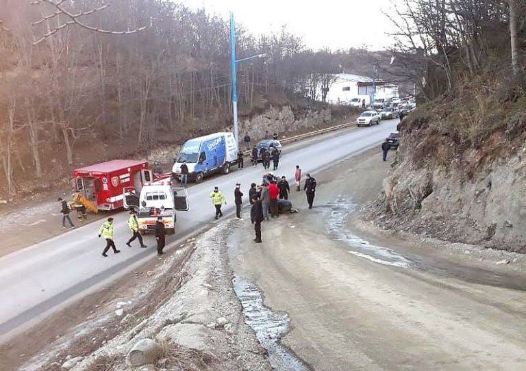 Accidente en ushuaia