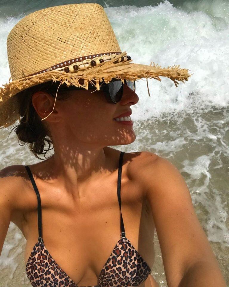 Con una bikini animal print Pampita incendió las redes (Foto: Instagram)