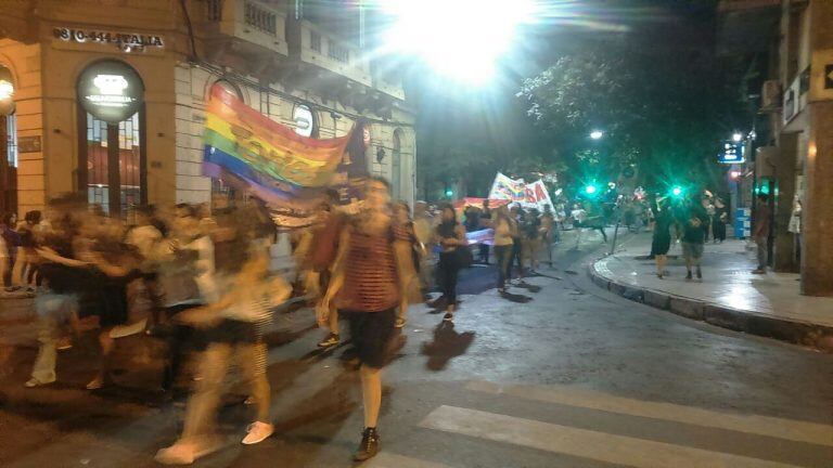 Las imágenes de la marcha por el 8M en Rosario