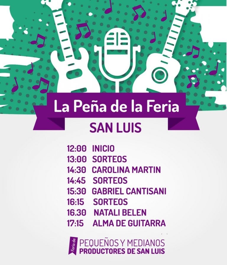 Feria de Pequeños y Medianos Productores de San Luis.