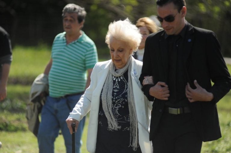 Estela de Carlotto, de Abuelas de Plaza de Mayo, presente en la presentación del plan "Argentina sin hambre". (Federico López Claro)