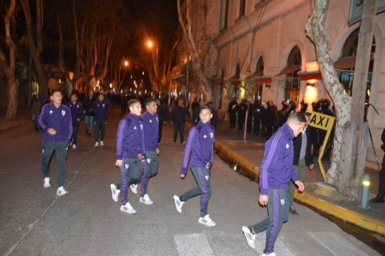 Llegó River a San Luis. Foto: El Diario de la República