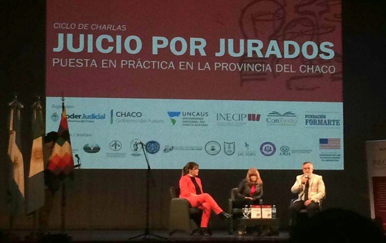 Gobierno cerró la jornada de juicios por jurados con disertantes internacionales (Web).