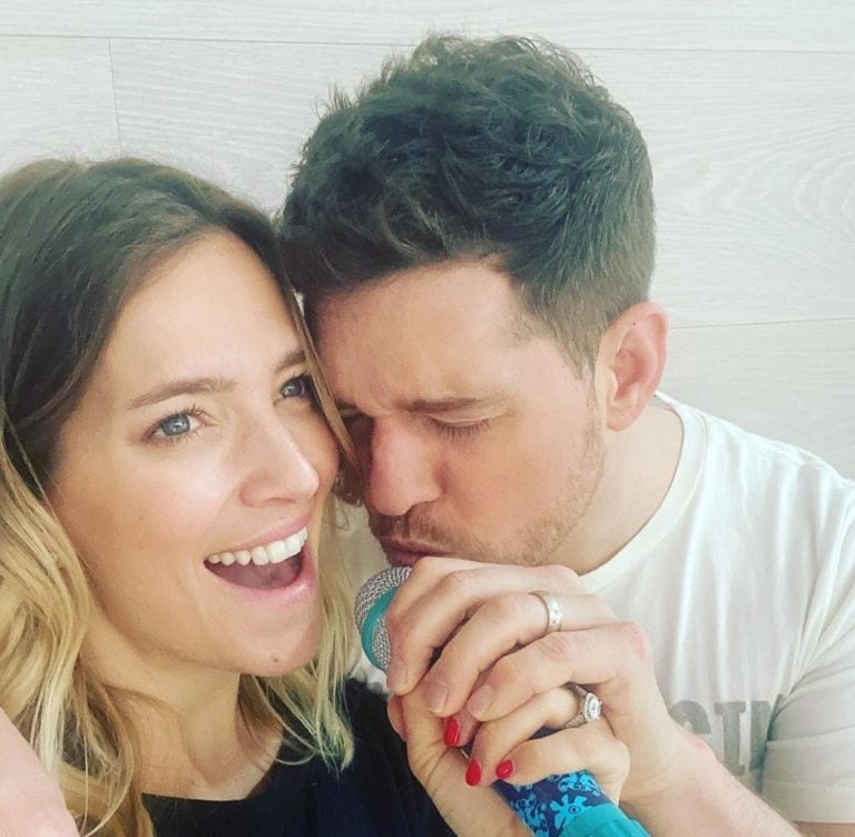 Luisana Lopilato y Michael Bublé (Instagram)