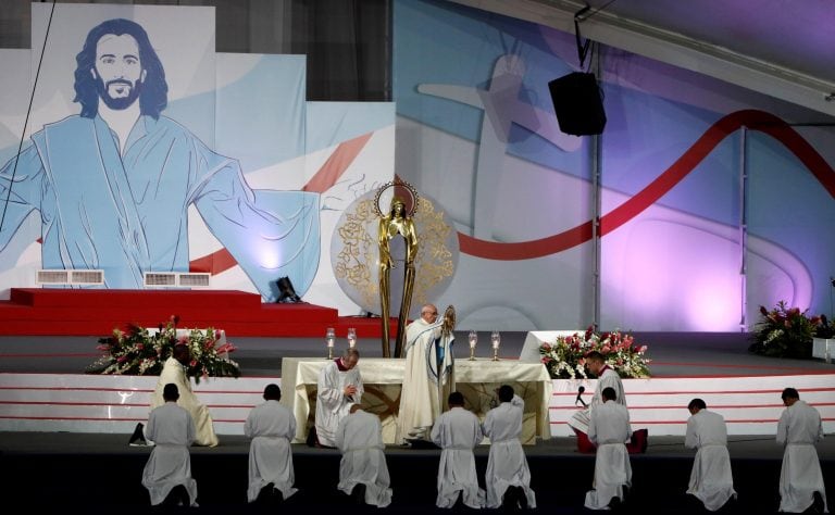 Via Crucis con el Papa Francisco