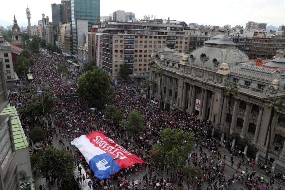 Más de un millón de personas marcharon en Santiago de Chile