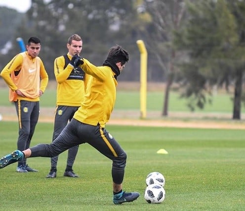 Bauza tiene los once para el partido de Copa Argentina y espera por Ruben. (CARC)