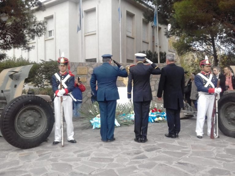 Homenaje a Manuel Belgrano.