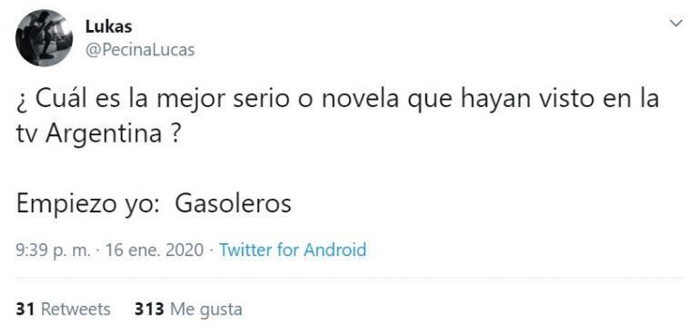 Los Simuladores, la mejor serie argentina para los usuarios de Twitter (Foto: captura Twitter)