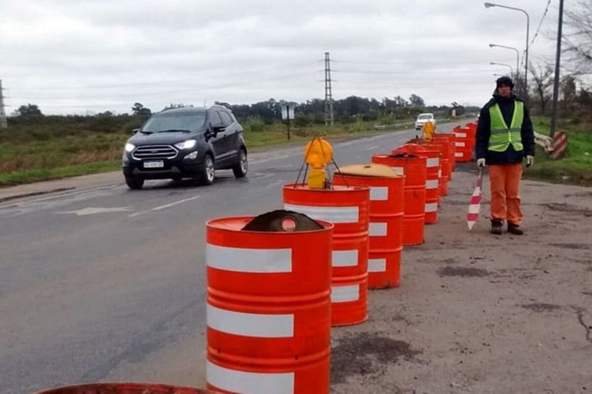 Por obras se cerró el acceso a la ruta 34 por calle Salvat