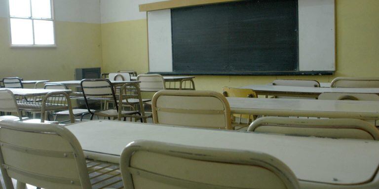 Salón de clases vacío