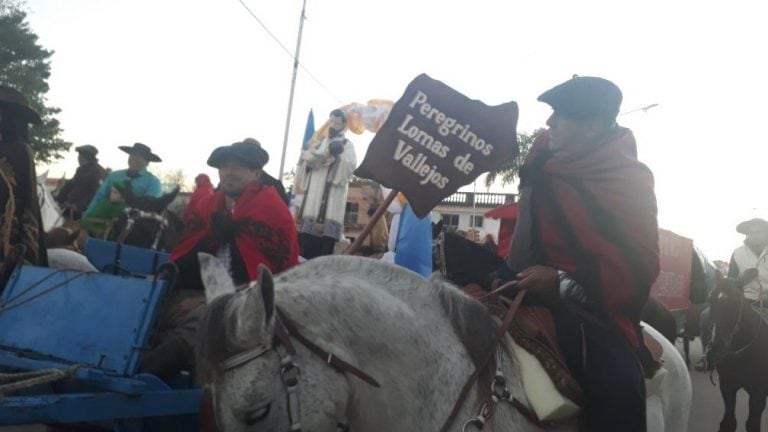 Comenzó la peregrinación de San Luis a Itatí