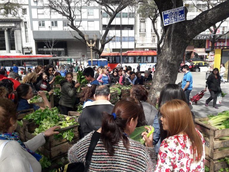 Feriazo en Plaza Once