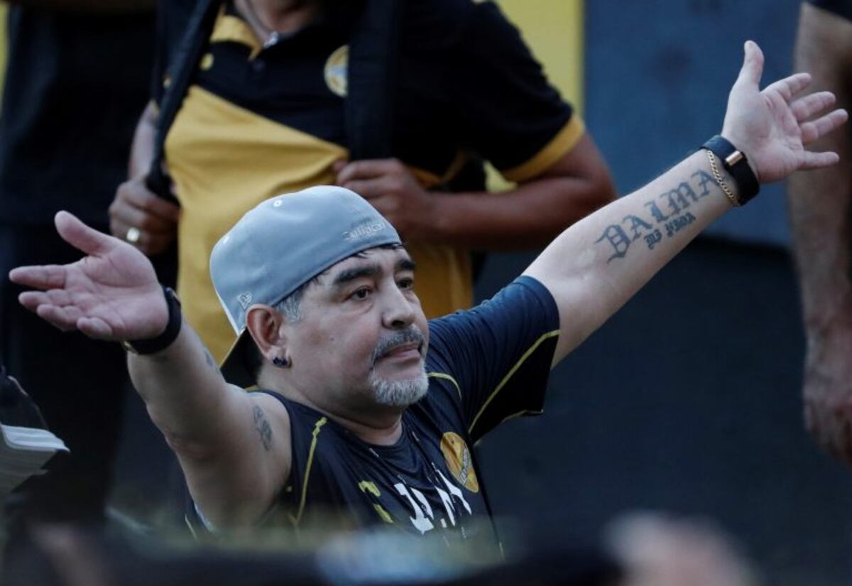 Diego Maradona, tras ser dado de alta: "Entré con 59 años y salí con 50"