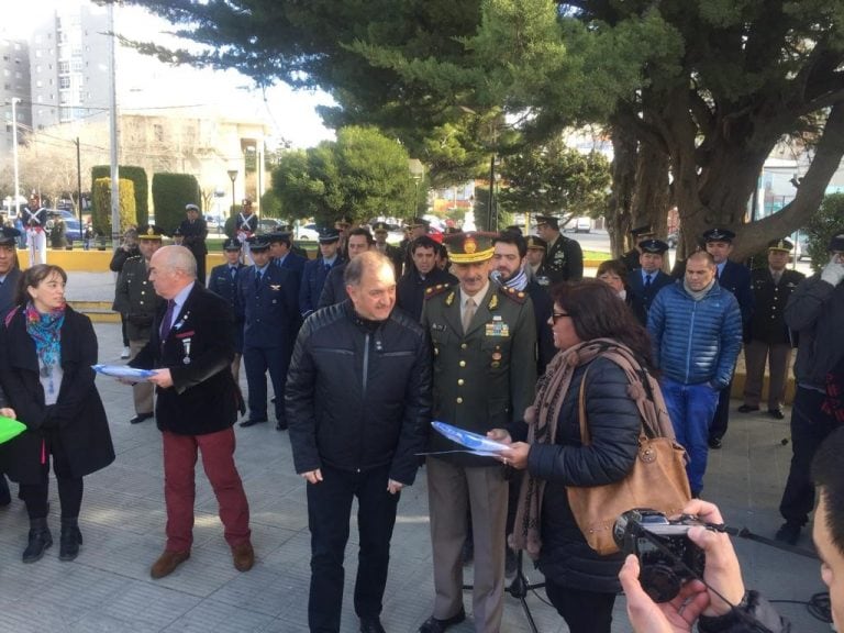 Acto aniversario Gral San Martín.