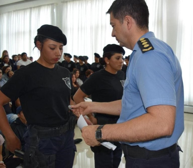 Miguel Gómez, Jefe de la Policía del Chubut.