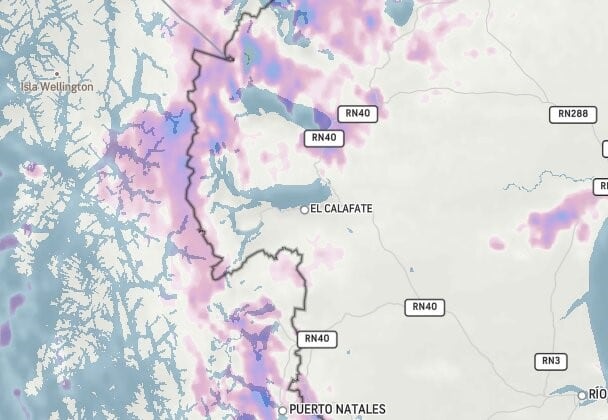 Clima en El Calafate.