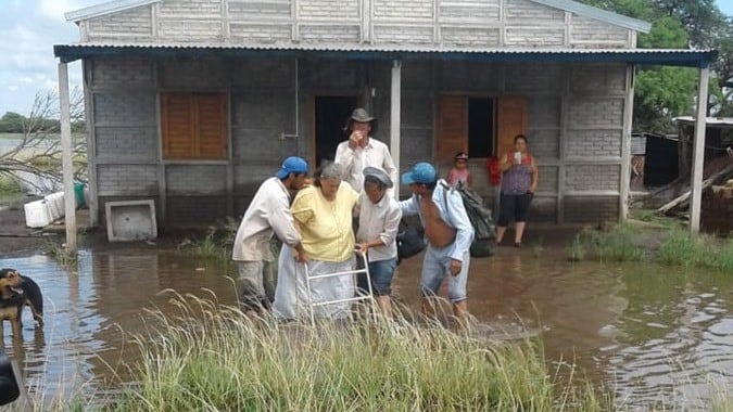 El viernes la cantidad de evacuados superaba  las 200 personas.