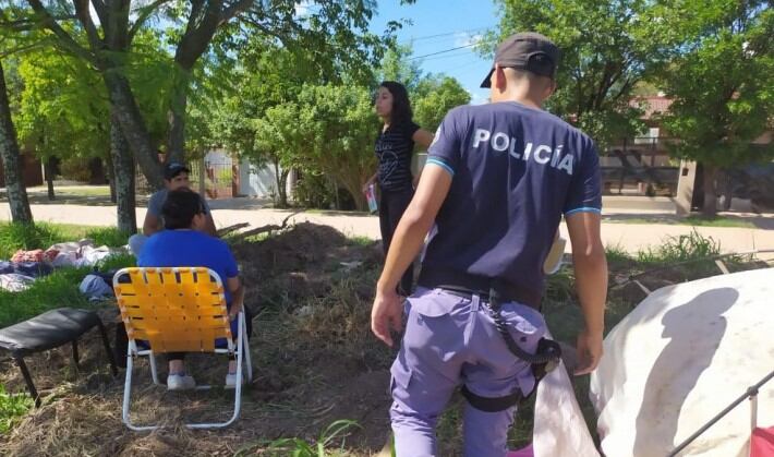 Denunciaron la toma de terrenos en un barrio de Saenz Peña. (Web).