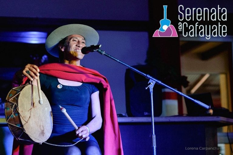 Lorena Carpanchay en la Serenata a Cafayate (Facebook Serenata a Cafayate 2020)