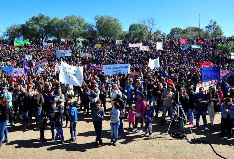 Beneficiarios del Plan Solidario, San Luis.