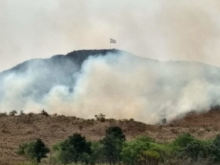 Incendio en Villa Ciudad de América.